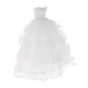 thumbnail image 3 of Vestido De Novia Juguete Educativo 1/6 Uniforme De Muñeca Figura A Escala 1/6 Vestido De Novia Blanco, 3 of 3