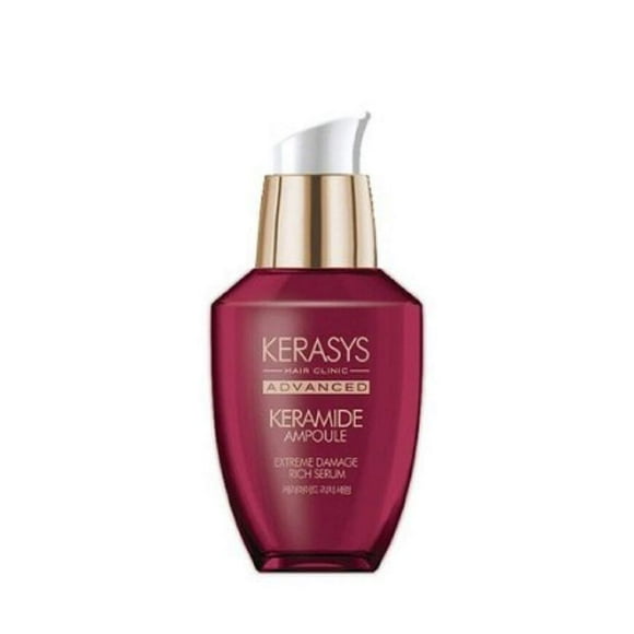 Sérum para cabello dañado con queratina y ceramidas, Keramide Extreme Damage Rich Serum 70ml