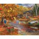 thumbnail image 1 of Puzzle Bits and Pieces Autumn Cabin, 500 piezas, 46 x 61 cm, 1 of 9