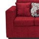 thumbnail image 2 of Sofá 2 Personas Ezeiza Chenille Rojo Italiano, 2 of 3