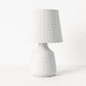 thumbnail image 2 of Lámpara Blanca Velador Minimalista, 2 of 4