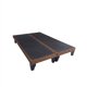 thumbnail image 4 of Cama 2 Plazas Bases con Colchon Tapiazada en Lino Chocolate Claro, 4 of 6