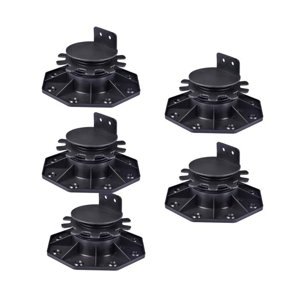 5 Uds Soporte De Equilibrio De Suelo Herramienta Resistente A La Intemperie Para Tablero De Terraza De Porche De 3cm A 6cm