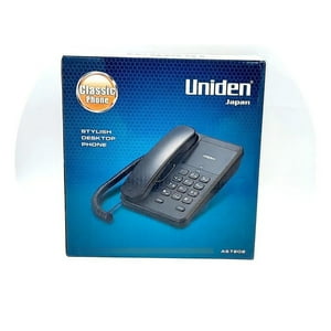 Telefono As-7202 Sobremesa Uniden Negro