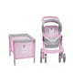 thumbnail image 3 of Coche Muñeca con Silla y Cuna Rosada, 3 of 4