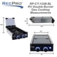 thumbnail image 4 of Estufa de gas RecPro RV de 2 quemadores de acero inoxidable con tapa, 4 of 8