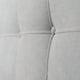 thumbnail image 3 of Respaldo Plaza Y Media Gris Lino, 3 of 3