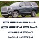 thumbnail image 1 of Tomilia Juego de 4 Emblemas Denali Yukon Negro Brillante, 1 of 3