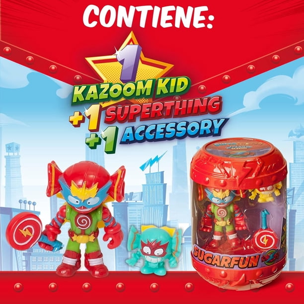 Superzings Kazoom Kids Pack 6 Kazoom Kids + 6 Superzings | Lider