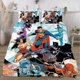 thumbnail image 3 of Justice League 3-Piece Bedding Set For Kids Boys Girls Adult Cartoon Warm Cute Fashion Holiday Present Gift Bed Sheets, 3 of 5