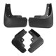 thumbnail image 4 of Coche Mud Flaps 4pc Set Delantero Trasero Para Mazda CX 8, 4 of 5