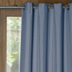 Masel - Cortina De Tela Mati 140X225 Jeans C/ Abrazadera