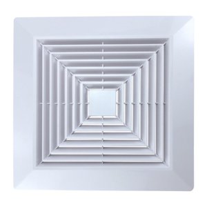 Magideal - Cubierta De Ventilador De Baño De Baño Techo De Baño Ventilador De Ventilador De Múltiples Usos Múltiples Montaje Cuadrado Difusor De Aire Cuadrado Pa 34 Cm