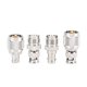 thumbnail image 2 of Adaptador de conector de cobre niquelado UHF a BNC de 4 piezas, 50 ohmios, para antena, radio, WiFi, LAN inalámbrica, 2 of 8