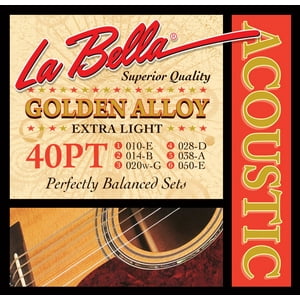 La Bella - Set Guitarra Electroacústica 40Pt