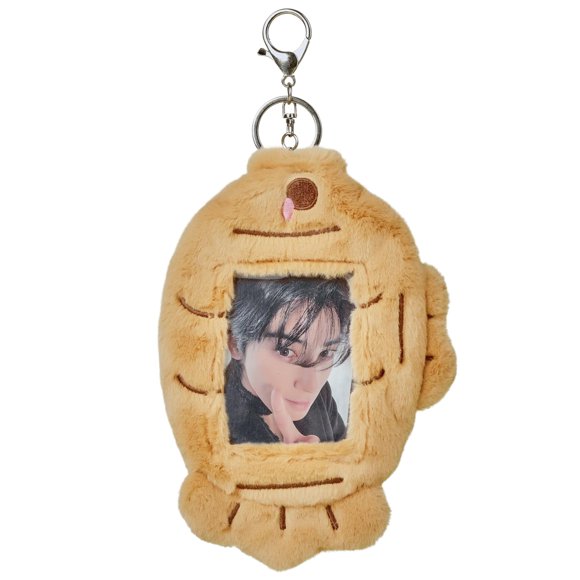 Llavero Mandu Deco Soporte de Peluche para Fotocartas en Forma de Taiyaki