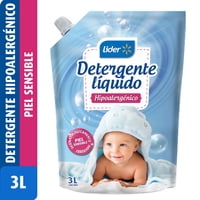 Detergente Líquido Hipoalergénico Piel Sensible Doypack 3 L Lider