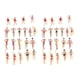 thumbnail image 4 of 40 Piezas Modelo Trenes Personas Figuras Escala Pintada Playa Multitud Miniaturas 1:50, 4 of 6