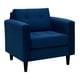 thumbnail image 2 of Sofa Retro 1c Felpa 00 Azul Marino, 2 of 6