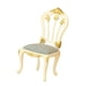 thumbnail image 4 of Adorno De Silla Para Casa De Muñecas A Escala 1:12, Modelo Decorativo Para Sala De Estar, Cumpleaños, Hogar, Azul Claro, 4 of 5