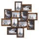thumbnail image 1 of Marco de fotos Collage SONGMICS, paquete de 12 x 15 cm, color marrón rústico, 1 of 8