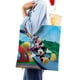 thumbnail image 4 of Mickey Mouse Clubhouse+ Bolso de tela con estampado de lienzo para mujer, bolsa de compras reutilizable y estética, con cremallera interior, regalo para mujer,40*40cm., 4 of 6