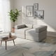 thumbnail image 1 of Sofa Cama Arkos Dos Cuerpos En Lino Gris Claro, 1 of 3