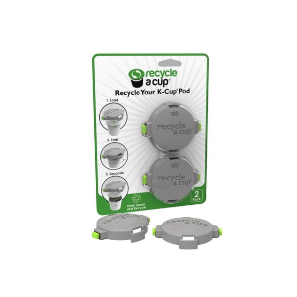 Herramienta para reciclar cápsulas de café o té Recycle A Cup (paquete de 2)