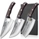 thumbnail image 1 of Juego de cuchillos Topfeel de 15 cm, acero al carbono, 3 piezas, 1 of 6
