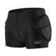 thumbnail image 4 of Patinaje Caderas Pantalones Protectores Adolescentes Esquí Pantalones Cortos Protectores Acolchados Negro M, 4 of 5