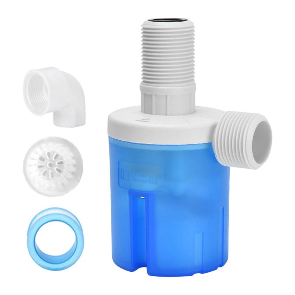 Magideal - Control De Agua Automático Interruptor De Flotador Exterior Nivel De Agua De Entrada De Agua Para Tanque De Agua Solar Acuario Automático 3/4 Pulgadas