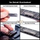 thumbnail image 5 of Fret Leveler MusicNomad Diamond U-File para trastes de guitarra, paquete de 3, 5 of 6