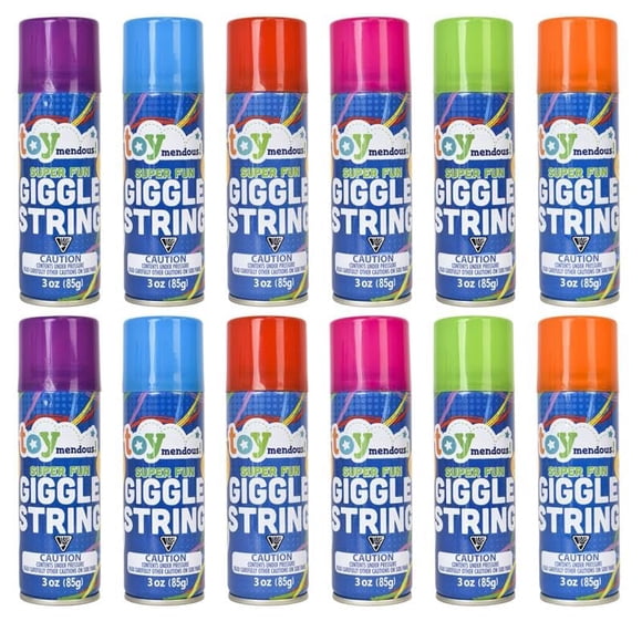 Party Pack Sunny Days Entertainment - Cordón para risitas (90 ml x 12 unidades)