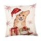 thumbnail image 2 of Funda De Almohada Navideña, Funda De Cojín Para Decoración De Cama Navideña, Perro, 2 of 3