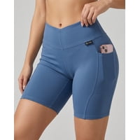 Flix Spa - Short Deportivo Mujer Suplex Levanta Cola Con Bolsillo