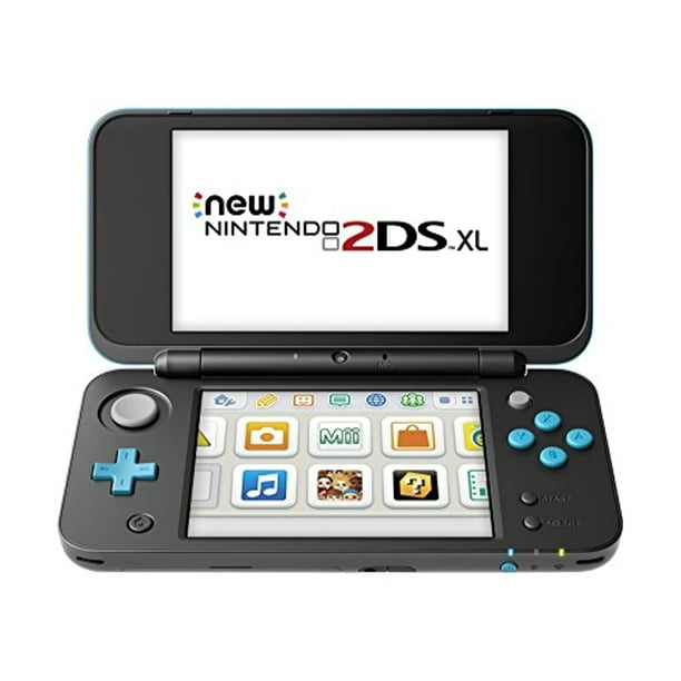 Nintendo Switch 2ds Nintendo 2DS XL Nuevo Modelo Restaurado Negro Turquesa