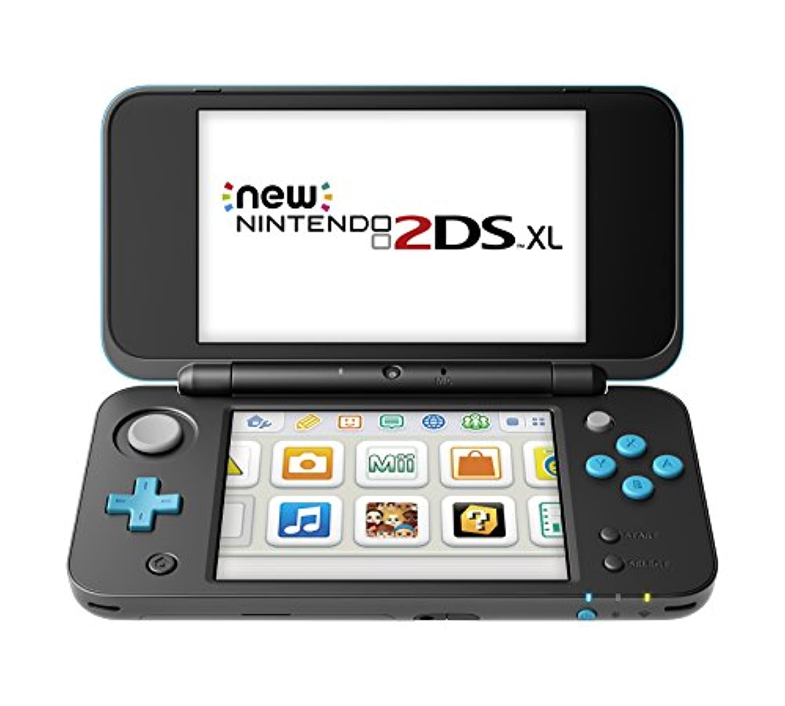 Nintendo 2Ds Xl Nuevo Modelo Restaurado Negro Turquesa (Reacondicionado)