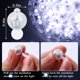 thumbnail image 2 of Luces de cadena FWYWNL 100 uds impermeables LED blanco, 2 of 7
