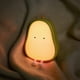 thumbnail image 3 of Lámparas de noche para niños, recargables por USB, lámpara de noche de silicona y ABS sin BPA para lactancia, cambia de color, color amarillo pera., 3 of 8