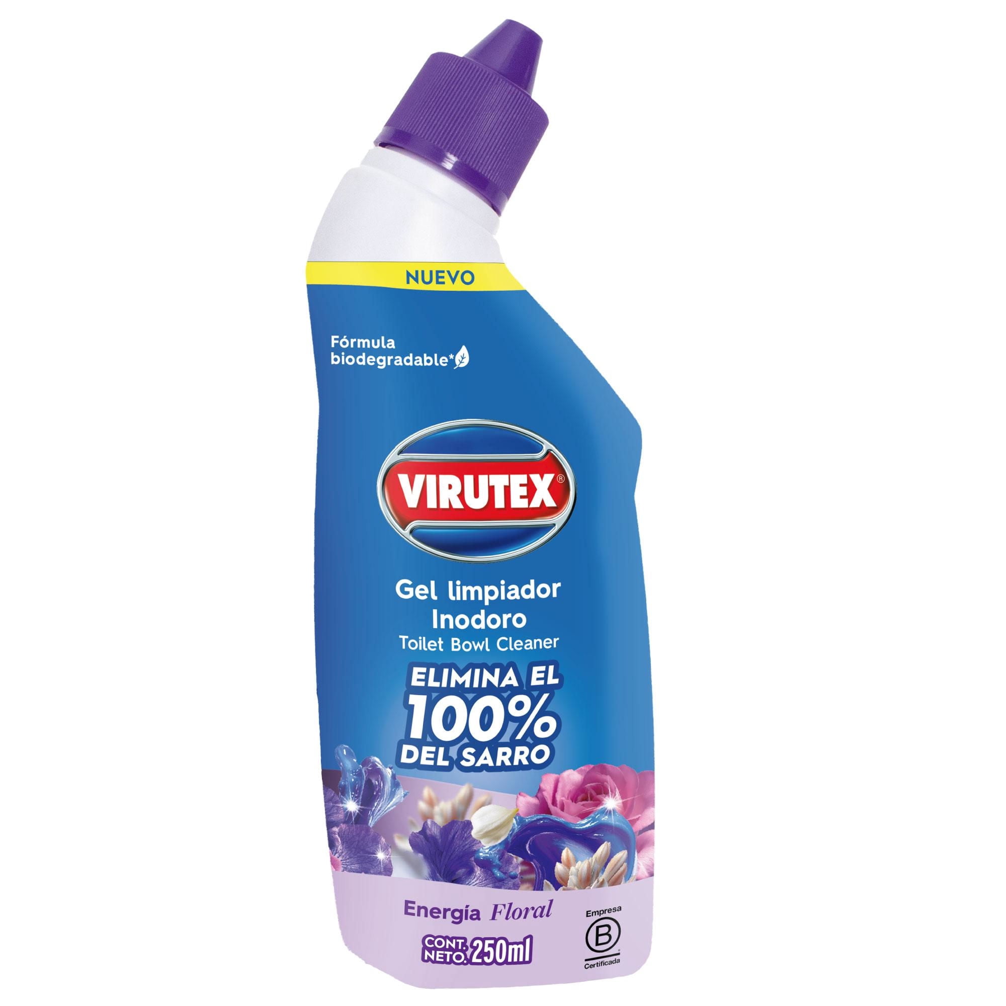 Gel Líquido Inodoro Energía Floral 250 ml Virutex