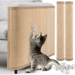 Genérico - Rascador Gato Sillon Muebles Tipo Alfombra Sisal 80X50Cm Caf