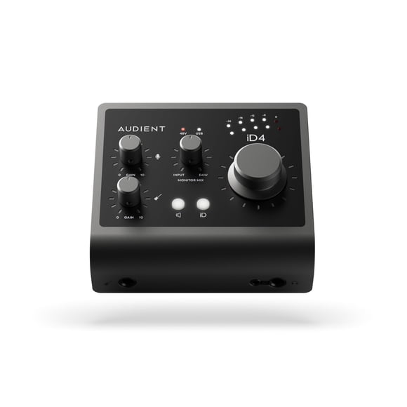Interfaz de audio Audient iD4 MKII Consola clase A negra