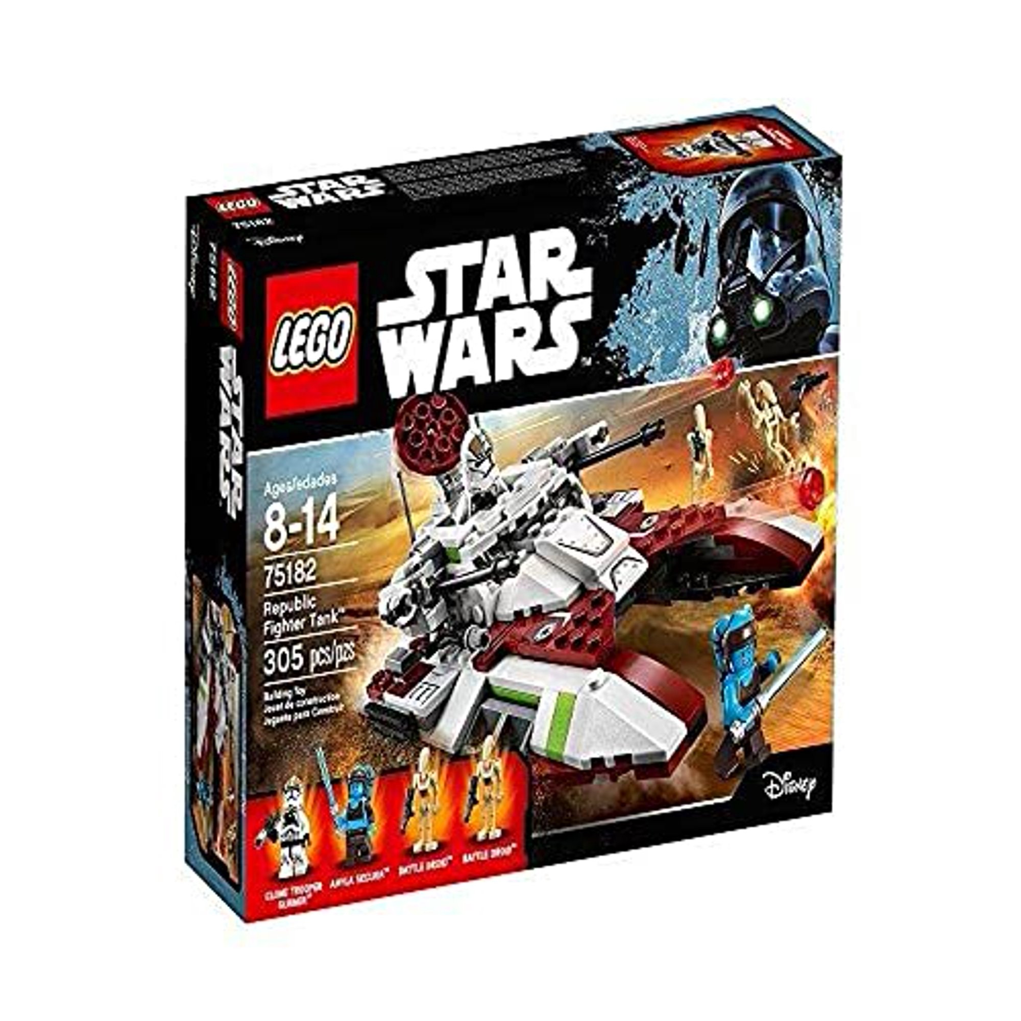 Kit de construcción LEGO Star Wars Republic Fighter Tank 751