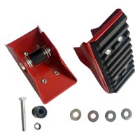 Magideal - Almohadillas Para El Zapato De Reemplazo De Escalera De 2X De Extensión Cubren Almohadillas De Goma Fáciles De Instalar Piezas De Escalera Telescópica