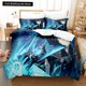 thumbnail image 1 of Death March to the Parallel World Rhapsody Bedding Set Twin Full Size Bed Set Adult Bedroom Duvet Cover Set Bed Sheets, 1 of 5