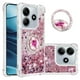 thumbnail image 1 of FOXDOCK Funda Glitter Líquida para Xiaomi Redmi Note 14 4G con Anillo Brillante, TPU Antichoques y Esquinas Reforzadas, Soporte, 1 of 6