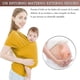 thumbnail image 3 of Fular Portabebés Manos Libres Portabebés Transpirable Portabebés Transpirable Para Recién Nacidos Y Niños Pequeños Portabebés Ajustable Para Mamá Y Papá (amarillo), 3 of 6