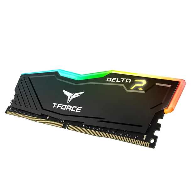 Módulo de memoria TEAMGROUP T-Force Delta RGB DDR4 de 16 GB (2 x 8