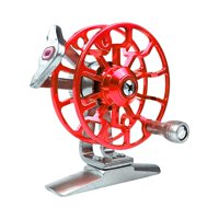 Magideal - Carrete De Pesca Aleación De Aluminio Dispositivo De Pesca Multiusos Resistente Mano Derecha Para Pesca En Barco Lago De Agua Dulce Playa Corriente De C