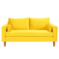 Bodevir - Sofa Sky 3C Felpa 04 Amarillo